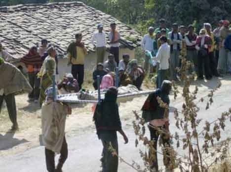 remains of the deceased are placed from One and a half years 