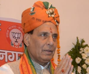 Lalji Tandon praises Home Minister Rajnath Singh.