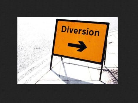 sukhna lake route diversion for 2 days