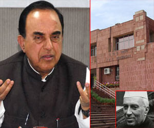 shocking statement by swmay on nehru, in time of jnu students protest