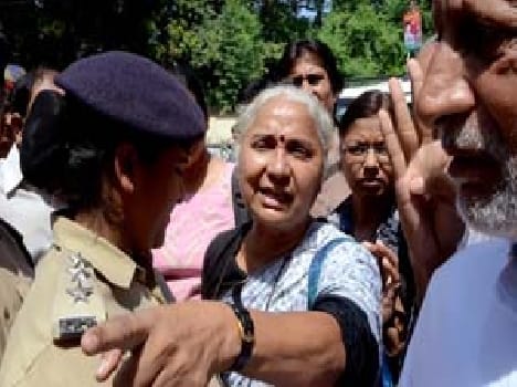 First Intern , Medha Patkar was arrested again