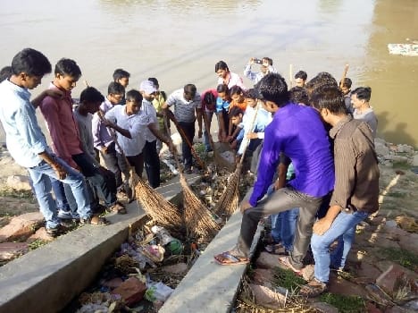 Grra hygiene campaign launched by students at the pier