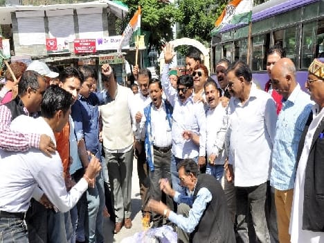 agitation against cbi action 
