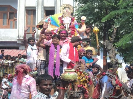 Ganpati Bappa Morya , you come early next year