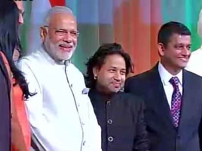 PM Modi in Sap Center, California