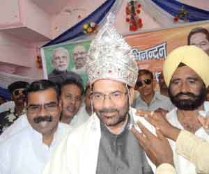 bjp leader nakwi given controversial statement