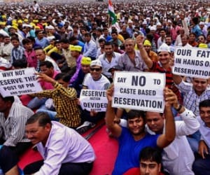 Why now debate on reservation?