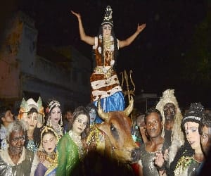 In late Kanhai as children, girls kept the form of Radha