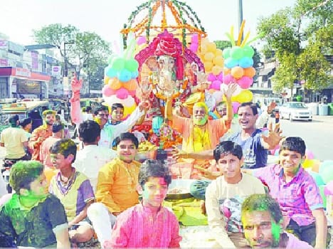 The grand immersion of Ganpati Bappa