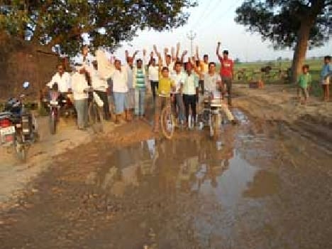 villagers agitation