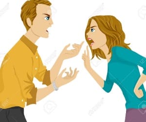 husband makes false allegation on wife.