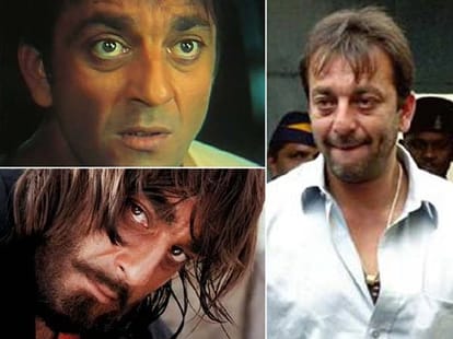 Sunjay Dutt in Munnabhai 3