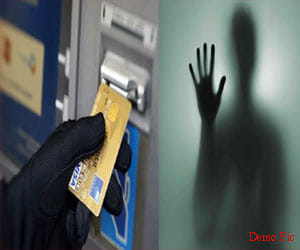 fraud with ATM card holder, fraudulently removed rupees 
