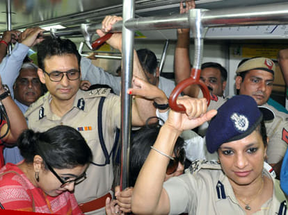 ips bharti was lobbing against ips virk in gurgaon