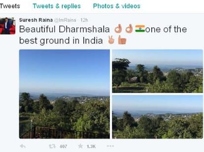 indian cricket team praised dharamshala stadium.