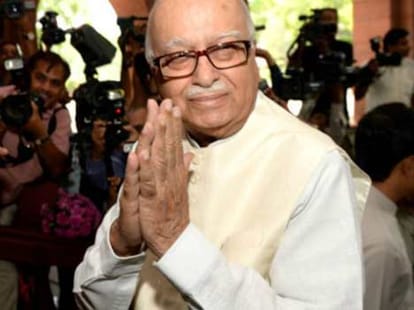 status of lal krishna adwani in bhartiyajanta party