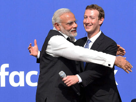 'Zuck, Wash Your Hands' a new way protest against modi