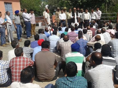 tension Increased in two communities in Rajouri