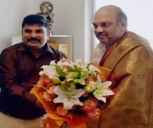 Kalam grandson joined the BJP
