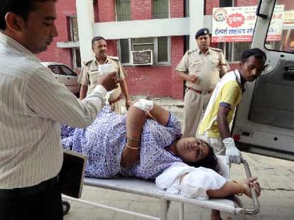 shot to woman candidate of sarpanch post in kurukshetra