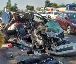 horrible accident in karnal, 2 Engineering student killed