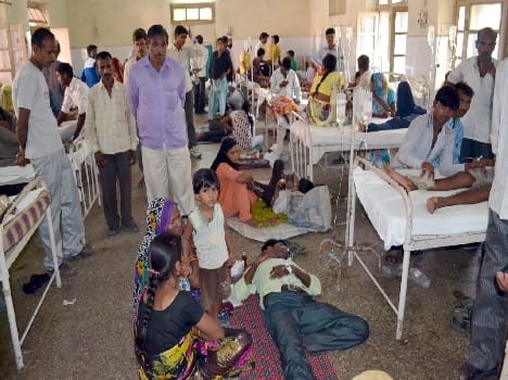 Increased patient had small district hospital
