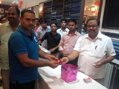 The two winners received gold coin