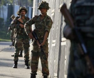 high aleart after pathankot attack for army campus during fog
