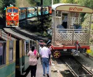 booking start for three chartered coach of kalka to shimla by train