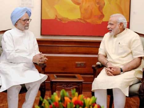 Why are Modi look like a Manmohan singh?