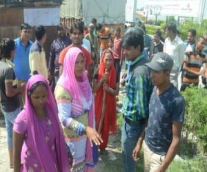 public beaten municipality team in dehradun.