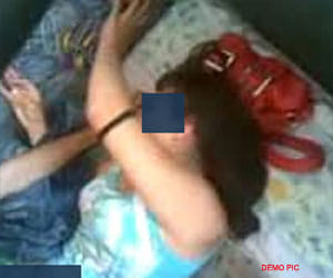 A woman gangraped in Bahraich. 