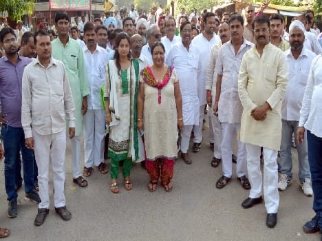 The first day of the second stage 284 of the district panchayat member nominations