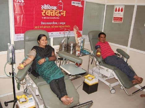 50 people were donating blood, 69 the full Resolution