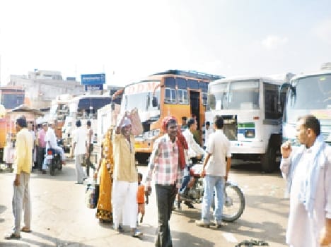 The strike passenger buses Presaan