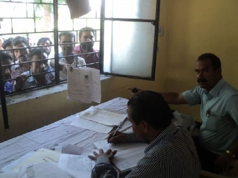 Enrollment on the first day of the second stage 511