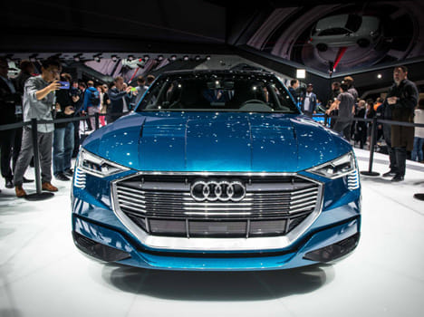 Audi’s E-tron Quattro aims for the Tesla Model X with 503bhp 