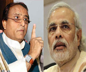 Azam Khan comments on Modi's personal life.