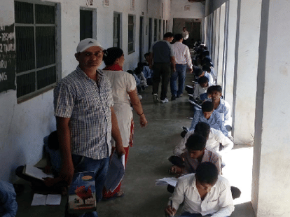 Administration strict on violation of Section 144 in the board exam.