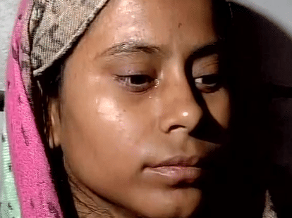 "People are watching pageant, the crowd was beating my father''