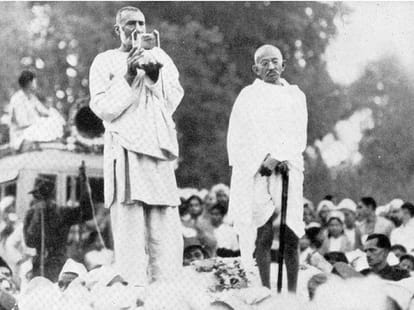 millions of Muslims stay here on the request of Gandhi