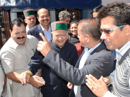 Hearing on cm virbhadra singh disproportionate assets case in supreme court.