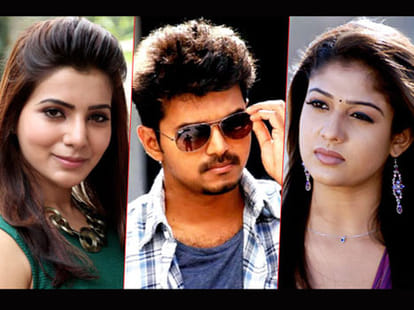 Income Tax raids at homes of actor Vijay and Nayanthara