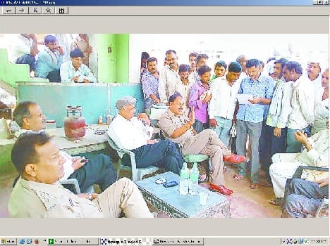  Haryana paddy farmers stopped UP