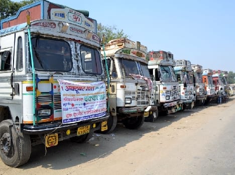 transport union strike in mathura