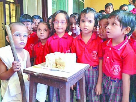gandhi jayanti celebrated in baghpat