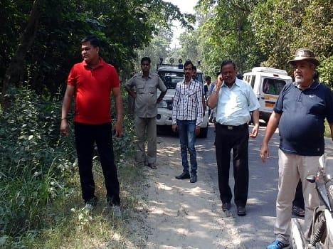 Polythene liberation campaign in Dudhwa 