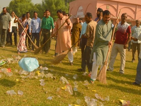 MP hygiene campaign launched at the station