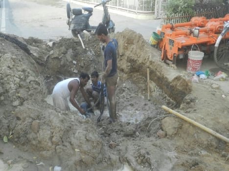48 hours half the city's water supply disrupted