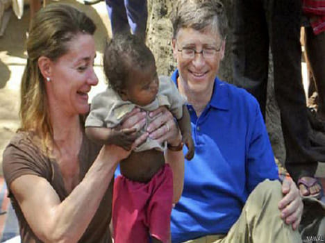 Bill Gates did not change the her life